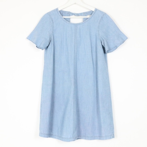 Madewell Dresses & Skirts - Madewell Chambray Bow Dress